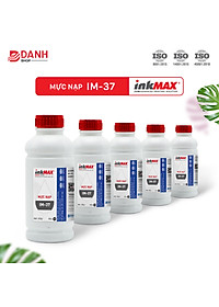 COMBO 5 BÌNH- Mực nạp/ đổ InkMAX IM37 chuyên nạp các dòng HP 35A, 36A, 78A, 83A, 85A, 88A. – Canon LBP CRG 312, 325, 328, 327, 26a, 48a, 79a, 76a, 337-HÀNG CHÍNH HÃNG