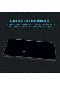 Miếng dán kính cường lực cho iPhone 13 6.1 inch / iPhone 13 Pro hiệu Nillkin Amazing H độ cứng 9H độ trong full HD, siêu mỏng 0.33mm - Hàng chính hãng