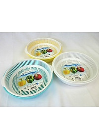 Bộ khay đựng rau củ tròn Nakaya 1.8L - Hàng nội địa Nhật Bản nhập khẩu chính hãng