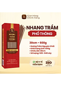 Nhang Trầm Hương – Hộp Đỏ | Bảo Trầm – Hương Trầm Tự Nhiên, Hương Dịu Nhẹ, Thắp Hằng Ngày