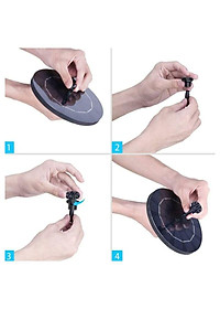 Đài phun nước mặt trời với bảng điều khiển năng lượng mặt trời 3W, pin 1200 mAh tích hợp