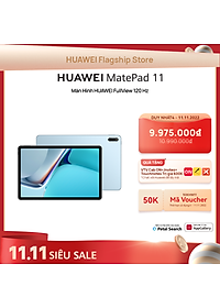 Máy Tính Bảng Huawei MatePad 11 | Màn Hình HUAWEI FullView 120 Hz | Kèm Bút cảm ứng Huawei M-Pencil + Bàn phím Smart Magnetic Keyboard