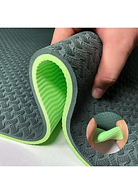 [LOẠI TỐT - HÀNG CAO CẤP] Thảm Tập Yoga 8mm, Tập Gym dộ dày 5-8mm 2 Lớp không mùi chống trơn trượt - Chính hãng dododios