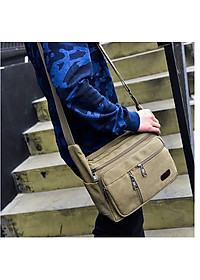 Túi đeo chéo nam vải canvas cao cấp phong cách mới