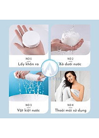 Khăn Tắm Nén Bằng Cotton Tiện Lợi Dùng Một Lần 70*140 cm _Khăn Nén Du Lịch _Khăn Nén Spa Đa Năng Tiện Lợi