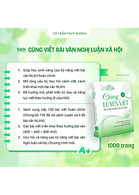 Sách - Cùng Luyện Viết Bài Văn Nghị Luận Xã Hội (Tập 1) - Cô Trần Thùy Dương
