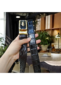 Dây Nịt Da Cá Sấu [DÂY LIỀN NGUYÊN CON] Da Lưng Cá Sấu Có Gù, Gai Và Vây Rất Đẹp