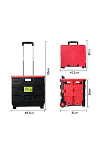 Thùng đựng nhựa/ hộp đừng đồ kéo dã ngoại cốp ô tô