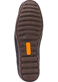 Giày Nam Đan Viền Huy Hoàng HT7122 - Nâu