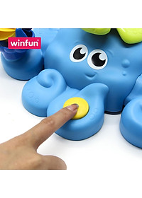 Đồ chơi tắm cho bé - tháp xếp chồng bạch tuộc phun nước vui nhộn Winfun 7117 - Phát triển tư duy logic- kỹ năng cho bé