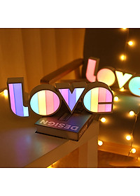 Đèn LED Hộp 3D Chữ love Trang Trí Tiệc, Lễ Cưới