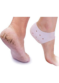 Combo 3 đôi Silicon bảo vệ gót chân - màu trắng