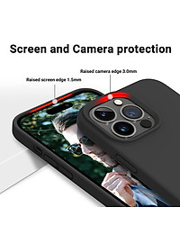 Ốp lưng silicon case cho iPhone 14 Pro Max (6.7 inch) siêu mỏng 0.3mm chống bám bẩn hiệu Memumi Liquid mặt lưng siêu mềm mịn, có gờ bảo vệ camera - hàng nhập khẩu