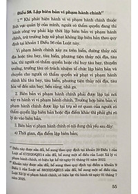 Luật Xử Lý Vi Phạm Hành Chính ( Sửa Đổi, Bổ Sung Năm 2025 )