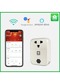 Ổ Cắm [ĐIỀU KHIỂN TỪ XA] bằng điện thoại Hunonic SK01 Công suất lớn 4000W + HẸN GIỜ THÔNG MINH | Công nghệ 4.0