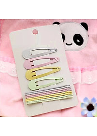 Vỉ kẹp tăm màu sắc kẹp mái dễ thương