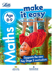 Sách Letts Make It Easy - Maths (Age 8-9)