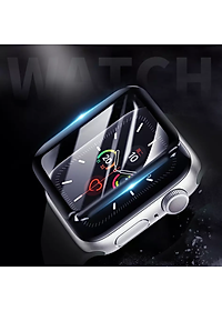 Bộ 2 miếng dán màn hình kính cường lực Full 3D cho iWatch 41mm hiệu WIWU iVista Chống va đập, vát cạnh 2.5D, hạn chế vân tay - hàng nhập khẩu