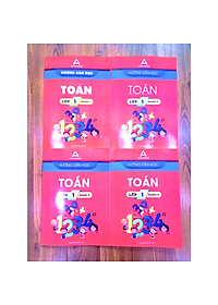 Sách - Combo 4 cuốn Hướng dẫn học toán lớp 1 trường Archimedes school - Mới 2023