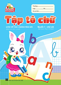 Combo 20 cuốn - Bé Tô màu - Luyện chữ (Mầm non - Chuẩn bị vào lớp 1)