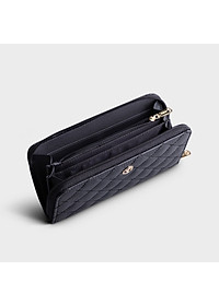 Ví Yuumy ( Thời trang nữ họa tiết caro - Ví da Seasand YV74 )