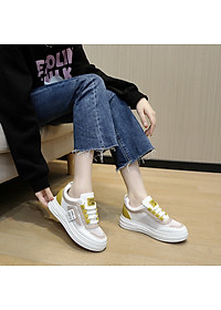 Giày thể thao nữ chất liệu da mềm mại, phong cách cá tính năng dộng – GNU2044