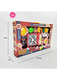 Đồ Chơi Nấu Ăn Cho Bé 16 Chi Tiết Happy Kitchen