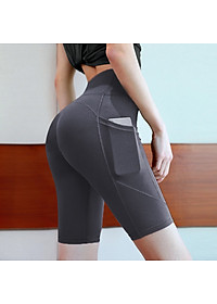 Quần Gym Yoga Form Lửng Tạo Dáng Mông Đào Cleacco , Chất Liệu Co Giãn 4 Chiều , Thoải Mái , Dáng Đẹp - Hàng Chính Hãng BORO SPORT