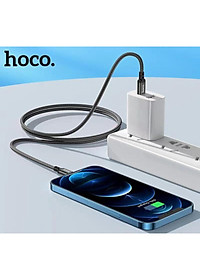 Nơi bán Dây Sạc nhanh cho Iphone PD 20W Type C to IP Hoco X14 dây dù chống đứt chống rối siêu bền, truyền dữ liệu dài 1M/2M/3M