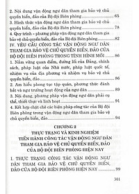 Công Tác Vận Động Ngư Dân Tham Gia Bảo Vệ CQ Biển, Đảo Của Bộ Đội Biên Phòng Trong Tình Hình Mới (Sách Chuyên Khảo)