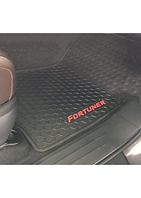 Thảm sàn, lót sàn cao su 3D không mùi Cao cấp dành cho xe Toyota Fortuner 2017-2019