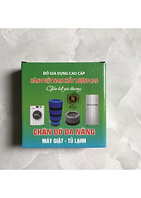 Bộ 04 chân đế cao su chống rung máy giặt   - HT SYS - Đế chống rung máy giặt - Đế chống ồn máy giặt, máy sấy,tủ lạnh, bàn ghế - Giao màu ngẫu nhiên