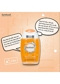 Dung dịch vệ sinh cho cả nữ và nam Femfresh Anh giúp làm sạch sẽ, thơm mát, ngăn ngừa viêm, ngứa, nấm phụ khoa - OZ Slim Store 