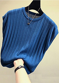 Áo len nữ ngắn tay trơn cổ tròn nhiều màu Haint Boutique Al15