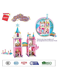 Đồ chơi lắp ráp, xếp hình Qman 2615 – Ngôi nhà ngắm cảnh (405 mảnh ghép)