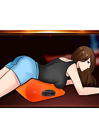 Gối đệm bơm hơi hình tam giác hỗ trợ lưng cơ thể nâng cao tiện dụng cho các cặp đôi (Tùy Chọn Mẫu Combo Quà Tặng)