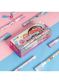 Combo 10 Bút gel Smooth Flowing Gel Ink Thiên Long Điểm 10 TP-GEL038