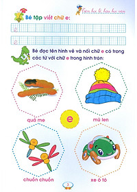 Chuẩn Bị Cho Bé Vào Lớp 1 - Tập Tô Chữ Cái - Quyển 2 (Tái Bản 2020)