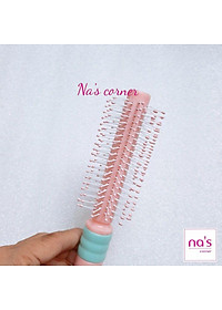 Lược tròn chải tóc uốn xoăn tạo kiểu cho tóc uốn phồng loại cao cấp vintage