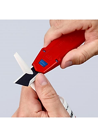 Dao Rọc Knipex CutiX Có Sống Lưng Cứng Cáp 90 10 165 BK