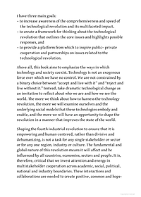 The Fourth Industrial Revolution