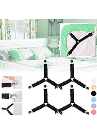 Combo 4 Dây Nẹp 3 Đầu Sắt Cố Định Ga Gường Chằng Góc Nệm , Cố Định Rèm Cửa - PaKaSa