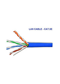 Dây cáp mạng LAN đúc sẵn 2 đầu Cat5E UTP Kingmaster - Hàng chính hãng