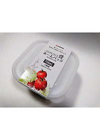 Bộ 2 sản phẩm hộp nhựa cao cấp đựng thực phẩm an toàn, tiện lợi dung tích 750ml - Hàng nội địa Nhật Bản.