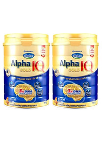 COMBO 2 HỘP SỮA BỘT DIELAC ALPHA GOLD IQ 4 900G (CHO TRẺ TỪ 2- 6 TUỔI)