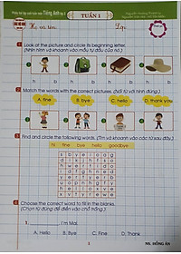 Sách Phiếu Bài Tập Cuối Tuần Môn Tiếng Anh Lớp 3 ( biên soạn theo chương trình GDPT Mới )