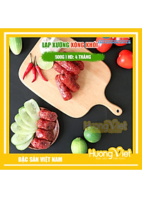 Đặc Sản Sóc Trăng - Lạp Xưởng Xông Khói Tân Huê Viên 500G, Đặc Sản Lạp Xưởng Sóc Trăng Tân Huê Viên Vị Khói Tự Nhiên Thơm Ngon Và An Toàn