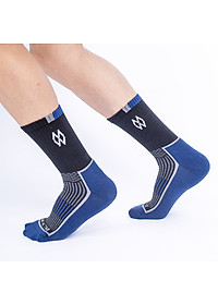 Hộp 5 đôi tất thể thao đá bóng, tennis, cầu lông, chạy bộ chống trơn trượt sợi cotton MRM Manlywear - CB5TTTCDMM