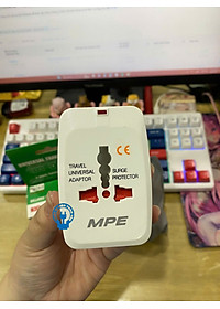 Ổ Cắm Du Lịch Đa năng MPE TA3 - 1 Cổng USB - Hàng Chính Hãng