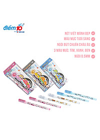 Combo 10 Bút gel Smooth Flowing Gel Ink Thiên Long Điểm 10 TP-GEL038